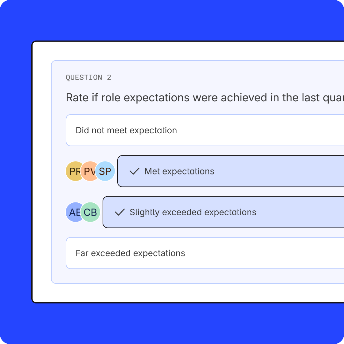 A product image of the Performance Manager Review Form 